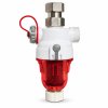 NANOEVO HOT 3/4" 100 mcr rohový magnetický filter do kúrenia s nerezovým sitom