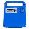 Prenosný solárny systém PNI GreenHouse H01 s panelom 10 W, batériou 12 V / 7 Ah, rádiom, MP3 a 2 LED žiarovkami