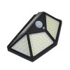 Solárne LED svietidlo PNI GreenHouse WS10 s pohybovým senzorom, 100 LED, 600 lm, na stenu