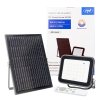 Solárny LED reflektor PNI GreenHouse WS100 100 W s panelom 10 W, batériou 10 000 mAh a diaľkovým ovládačom, IP65