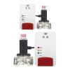 Balenie 2 sád Wi-Fi detektor plynu a elektroventil 3/4" PNI Safe House Smart Gas 300, aplikácia, siréna 85 dB