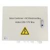 Solárny rozvádzač PNI CBT-3 DC + AC pre trojfázový systém, 4 stringy, IP65