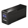 Záložný zdroj UPS SilverCloud SafePC 650AVR, 600 VA / 360 W, LCD, USB, softvér