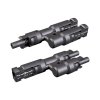 Sada MC4 Y rozbočiek PNI pre paralelné zapojenie solárnych panelov, kábel 4–6 mm²