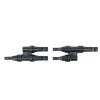 Sada MC4 Y rozbočiek PNI pre paralelné zapojenie solárnych panelov, kábel 4–6 mm²