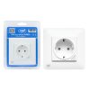 Zapustená Wi-Fi zásuvka PNI SmartHome WP850 do steny, 16 A / 3600 W, Alexa a Google Home