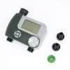 Programátor zavlažovania PNI WT10 s LCD displejom, 2 výstupy, prípojka 3/4", zelený