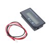 Voltmeter a indikátor kapacity batérie 12–84 V, zelený displej