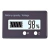 Voltmeter a indikátor kapacity batérie 12–84 V, zelený displej
