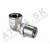 Vykurovacia technika Koleno PRESS 90°  - závit vnútorný - 3/4"Fx20