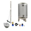 Domáca vodáreň s ponorným čerpadlom 3" STM 16 / 140l nerez - RTS, set pre dom a záhradu