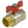Guľový ventil 3/4" MF,M na vodu, armatúra