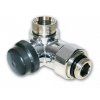 Vykurovacia technika Kúpeľňový termostatický ventil OPTIMA trojosový - 1/2"xM24; pravý; inox