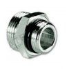 Vykurovacia technika Vsuvka - redukovaná - 1/2"Mx3/4"M; nikel