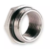 Vykurovacia technika Redukcia - 1"Mx3/8"F; nikl