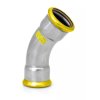 Vykurovacia technika Oblúk 45° PRESS GAS - 28mm