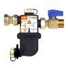 Vykurovacia technika Magnetický filter DIRTSTOP -  otočný s patentovanou vložkou - 3/4"M x 3/4"F; 1,46m3/h; šedý - akcia