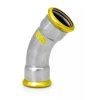 Vykurovacia technika Oblúk 45° PRESS GAS - 54mm