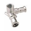 Vykurovacia technika Nástenka 90° - priechodná rohová - nerez AISI 316 - 15mm-Rp1/2"