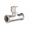 Vykurovacia technika T-kus 90° - s vnútorným závitom - nerez AISI 316 - 35-Rp1/2"-35mm