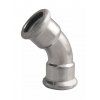 Vykurovacia technika Oblúk 45°  - nerez AISI 316 - 108mm