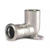 Vykurovacia technika Nástenka - s vnútorným závitom - nerez AISI 316 - 22mm-Rp3/4"