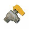Vykurovacia technika Guľový uzáver plyn - rohový - 1/2"MF; motýľ