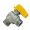 Vykurovacia technika Guľový uzáver plyn - rohový - 1/2"MM; motýľ