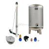Domáca vodáreň s ponorným čerpadlom 3,5" SC 3-25 400V / 140l nerez - RTS, set do studne