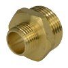Vsuvka redukovaná 6/4"x 5/4" mosadz, závitová tvarovka pre vodu