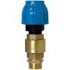Connection set for submersible pumps 1" with check valve, accessories for water pumping stations and pumps