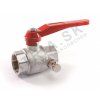 Vykurovacia technika Guľový uzáver voda - s odvodnením - 3/4"FF; páčka