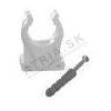 42383 prichytka plastova jednoducha 22 mm