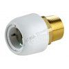 Vykurovací systém HEPWORTH Priamy prechod 1/2" x 15, závit vonkajší