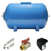Vodárenský set 80L AQUA OLA ležatý, BSK-3A (400V) - domáca vodáreň s tlakovým spínačom