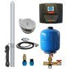 Domáca vodáreň s ponorným čerpadlom 4" IPRO 4/015S s frekvenčným meničom - RTS 1100W, 6600 l/h, výtlak 94m, nerez