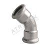 Vykurovacia technika Oblúk 45°  - C - 22mm
