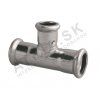 Vykurovacia technika T-kus 90° - redukovaný - C - 88,9-54-88,9mm