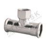 Vykurovacia technika T-kus 90° - s vnútorným závitom - C - 54-Rp3/4"-54mm