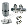 Vykurovacia technika SADA kompaktná kúpeľňová OPTIMA - 1/2"xM24; Cu 15x1mm; priamy; chróm