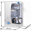 Kondenzačný kotol Attack KZT Plus, 26 kW – pohľad 3
