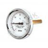 Vykurovacia technika Teplomer axiálny - 0 °C až +120 °C; zadné napojenie 1/2"M; D 80/L 150mm