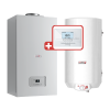 Kondenzačný kotol Protherm Gepard Condens 25 MKO + WE 100 ME ľavá + Thermolink P – pohľad 2