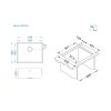 Alveus Nox 50 Undermount U