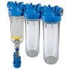 HYDRA 7" RSH TRIO 50mcr pripojenie 1" samočistiaci filter na vodu s plastovým sitkom
