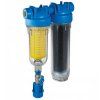 Hydra 7" Rainmaster RLH DUO pripojenie 1" + LA s aktívnym uhlím, samočistiaci filter na dažďovú vodu a studňu