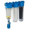 Samočistiaci trojstupňový filter Hydra 7" Rainmaster RSH TRIO pripojenie 1" + FA 25mcr + LA s aktívnym uhlím