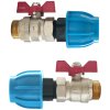 Pripojovací set k vodným filtrom 1/2" s guľovým ventilom pre PE hadice 20 mm, armatúra k čerpadlám