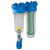 Hydra 7" Rainmaster RSH DUO pripojenie 1" + CB/AF 10mcr s aktívnym uhlím, samočistiaci filter na dažďovú vodu a studňu