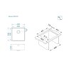 Alveus Nox 30 Undermount U